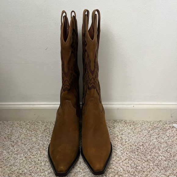 Brown jeffery campbell dagget western boots - Picture 2 of 7